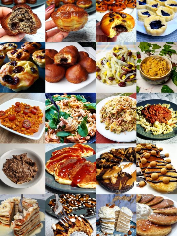 Makro Book II - część czwarta - Babeczki, makarony i placuszki