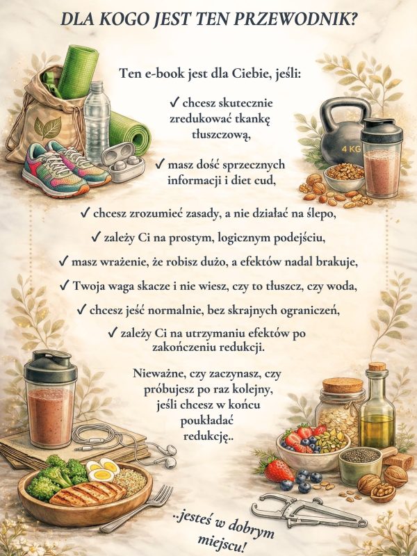 Dla kogo jest e-book o redukcji tkanki tłuszczowej – komu pomoże schudnąć