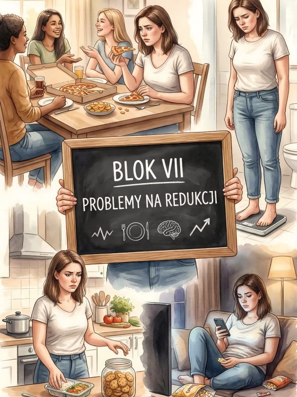 Problemy na redukcji – napady jedzenia brak motywacji wahania wagi