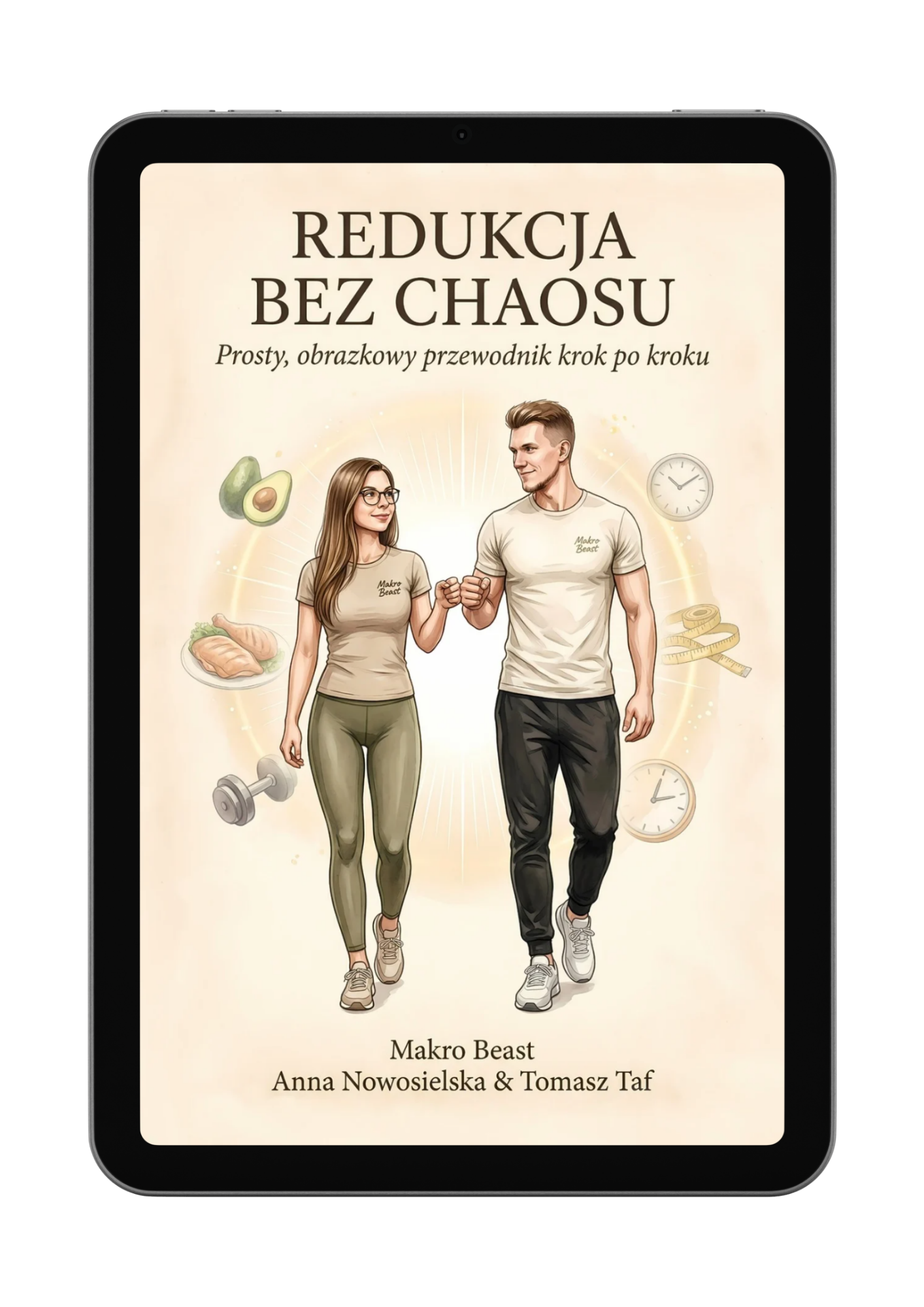 Okładka e-booka Redukcja bez chaosu Makro Beast – poradnik odchudzania krok po kroku